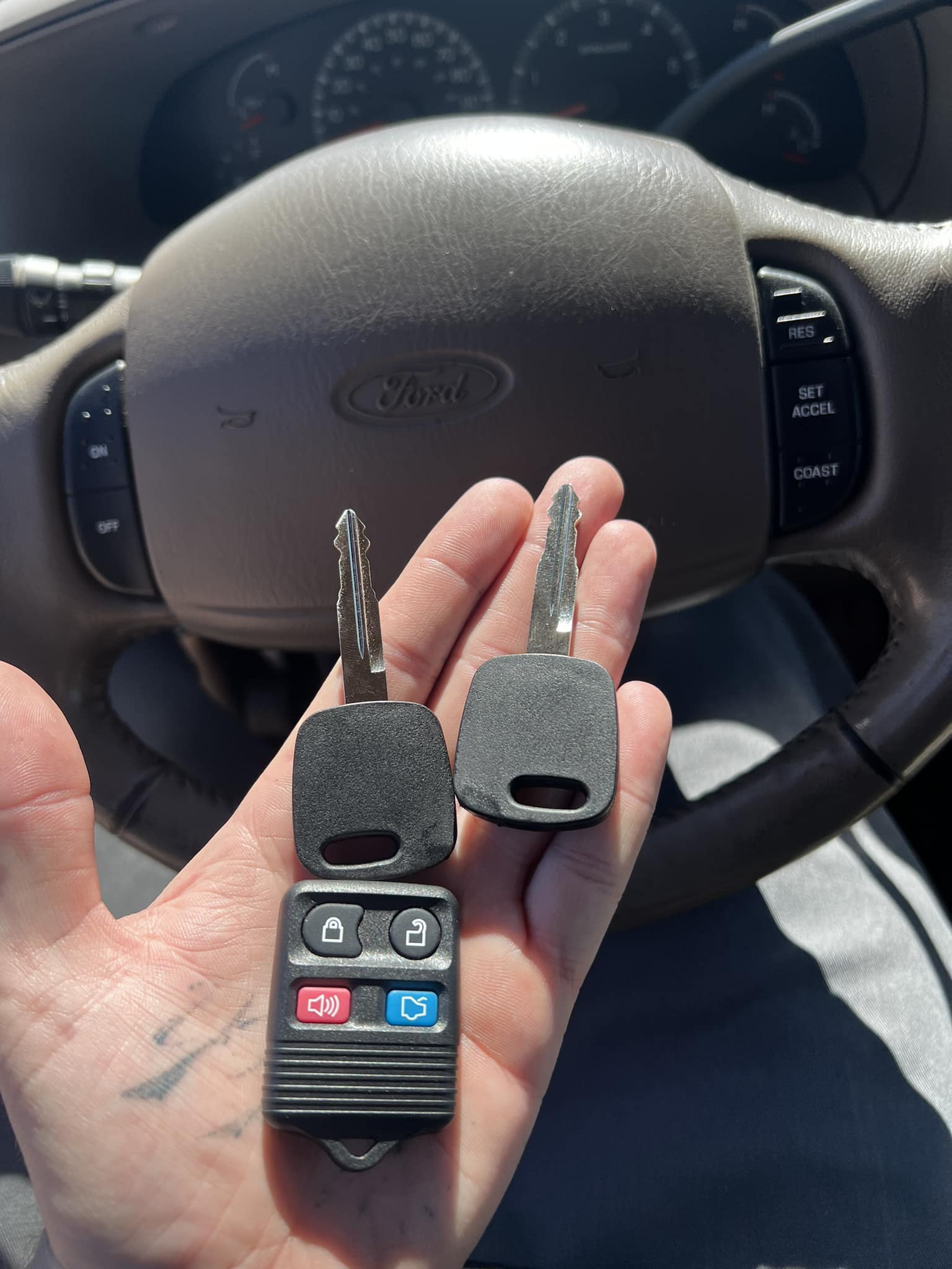 High security key cutting